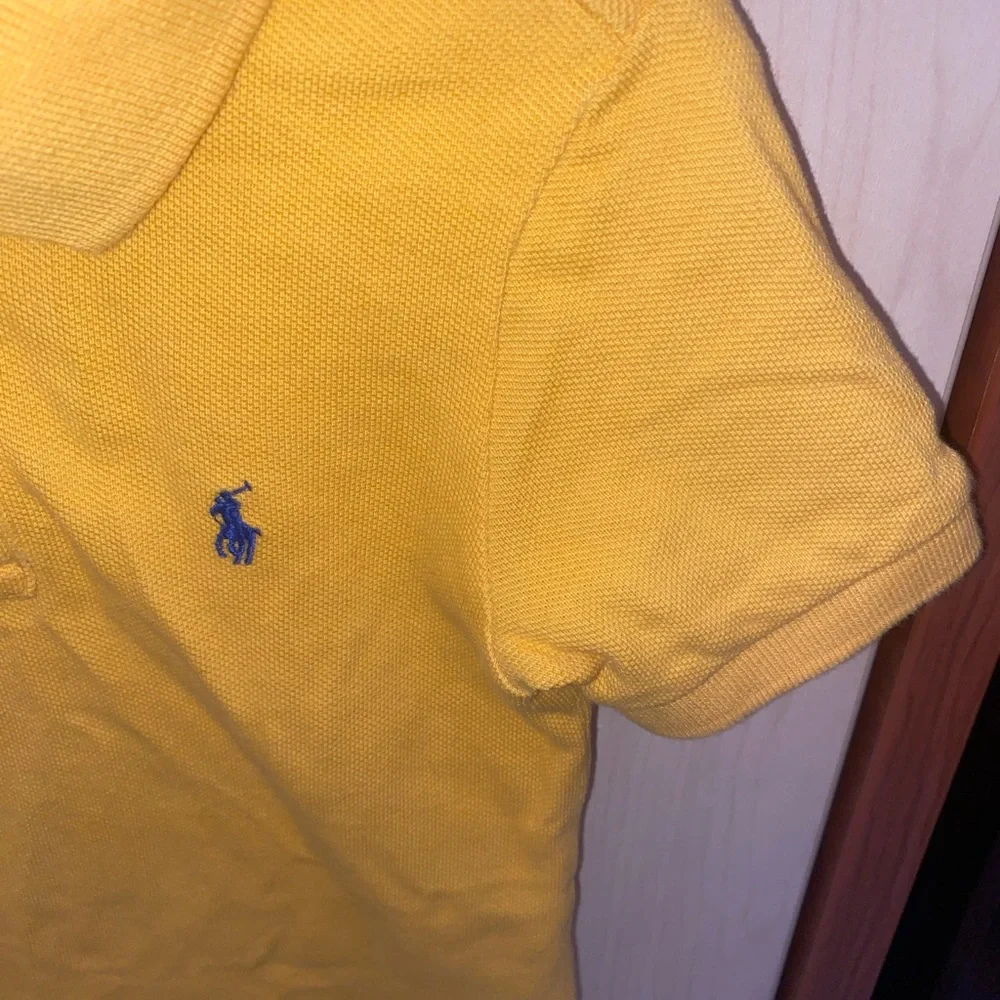 Polo Ralph Lauren Boys Yellow Classic Mesh Polo Shirt Size 3T
